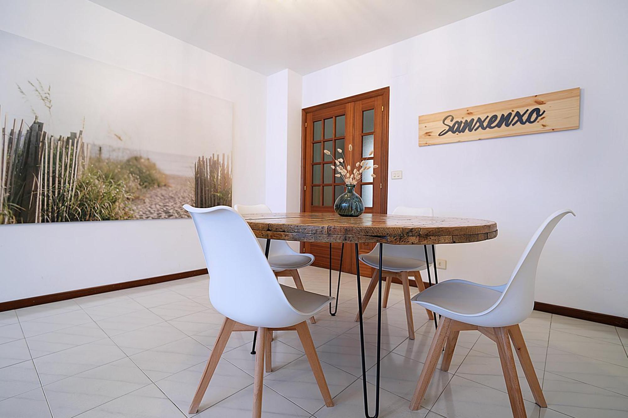 Apartamento De Playa En Sanxenxo Con Parking Экстерьер фото